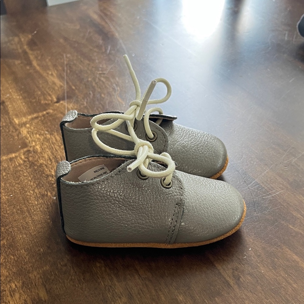 Monkey Feet Gray Baby Walker Shoes